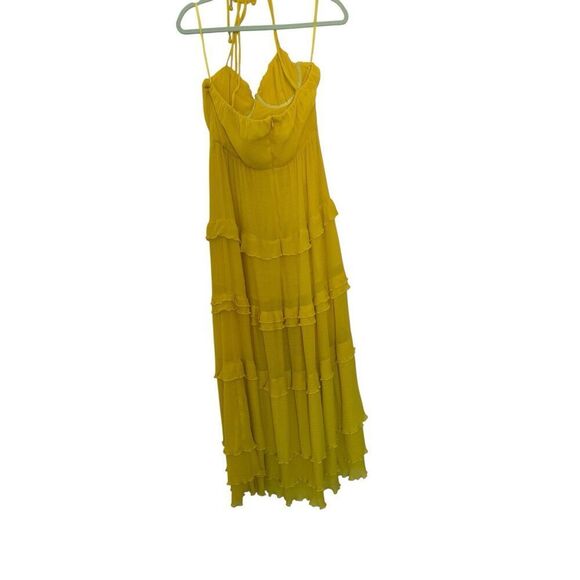 Revolve Tularosa Tinsley Dress in Vibrant Yellow - Size M - Picture 6 of 9